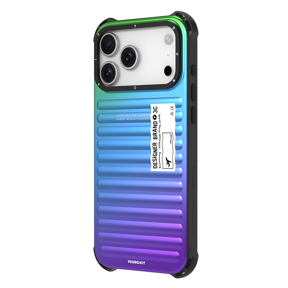 Apple iPhone 17 Pro Kılıf YoungKit The Secret Color Serisi Kapak - 4