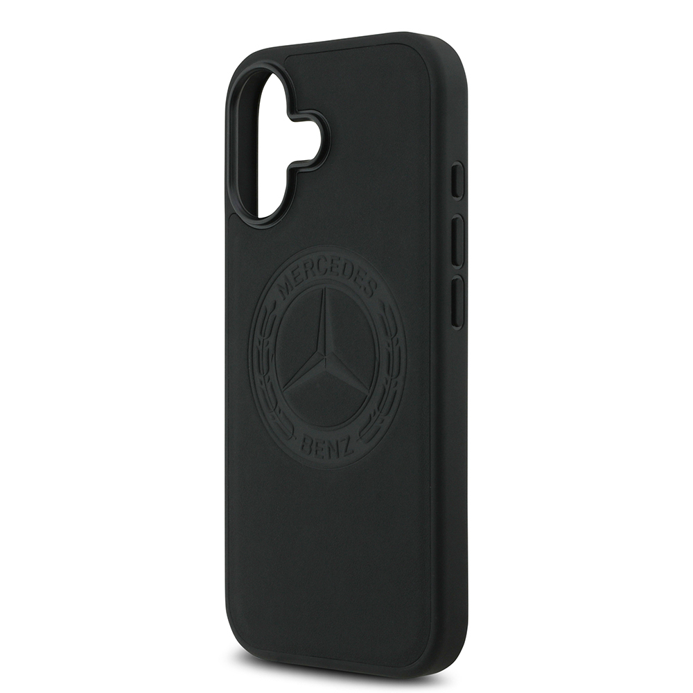 Apple iPhone 17 Kılıf Mercedes Benz Orjinal Lisanslı M-safe Şarj Özellikli Hakiki Deri Nostaljik Yıldız Dizayn Kapak - 5
