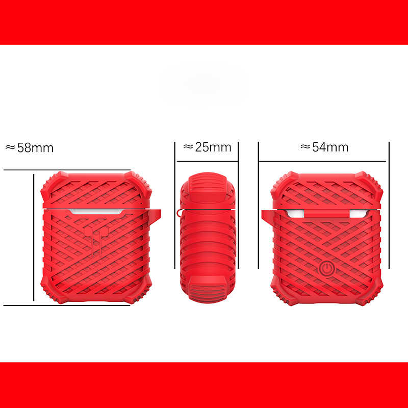 Apple Airpods Uyumlu Kılıf Zore Airbag 02 Silikon - 4