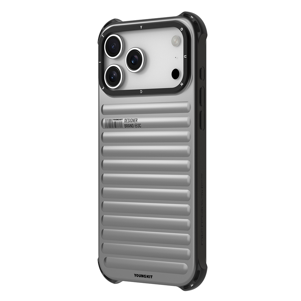 Apple iPhone 17 Pro Max Kılıf Mat Renkli Tasarım Youngkit True Color Serisi Kapak - 3