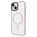 Apple iPhone 14 Uyumlu Kılıf Mat Arka Yüzey Wireless Şarj Özellikli Flet Magsafe Kapak - 3