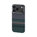 Apple iPhone 17 Pro Max Kılıf M-safe Şarj Özellikli Karbon Fiber Tasarımlı Benks Aurora ArmorPro Kevlar Kapak - 2