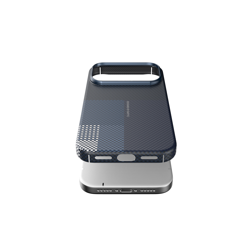 Apple iPhone 17 Pro Max Kılıf M-safe Şarj Özellikli Raptic Aramid Skin Transform Serisi Kapak - 7