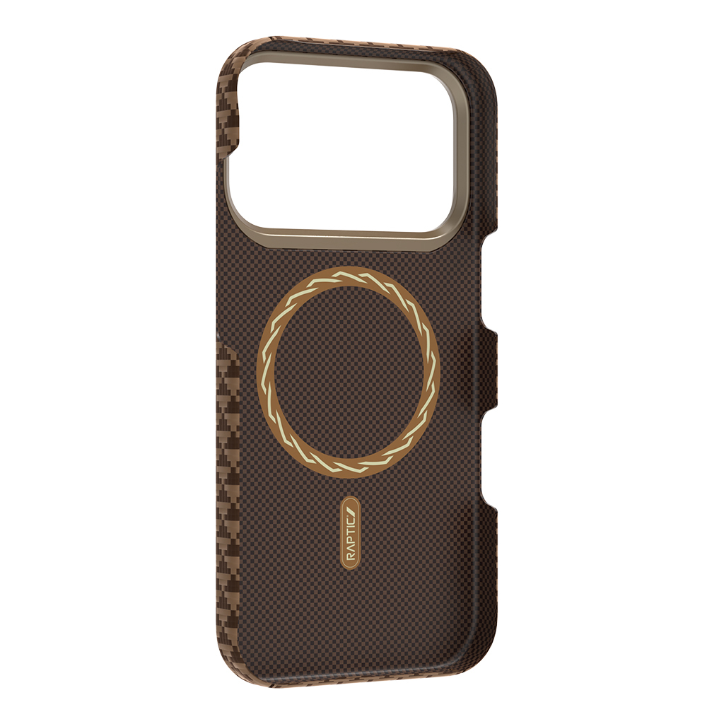 Apple iPhone 17 Pro Max Kılıf M-safe Şarj Özellikli Raptic Aramid Skin Origin Serisi Kapak - 7