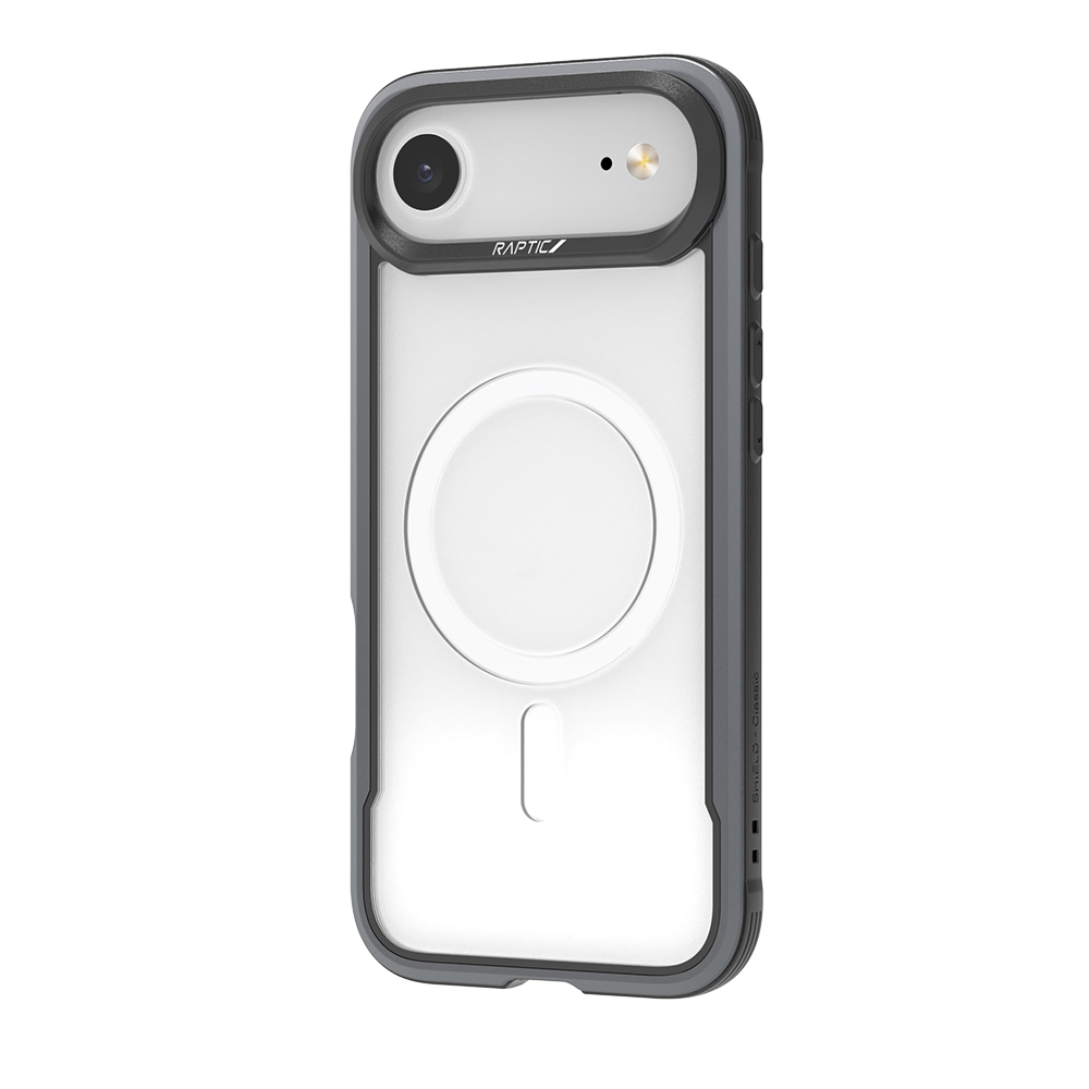 Apple iPhone 17 Air Kılıf M-safe Şarj Özellikli Airbagli Raptic Shield Serisi Şeffaf Arka Yüzey Kapak - 5