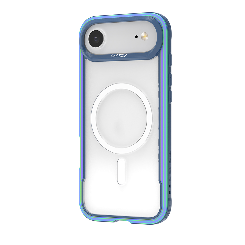 Apple iPhone 17 Air Kılıf M-safe Şarj Özellikli Airbagli Raptic Shield Serisi Şeffaf Arka Yüzey Kapak - 6