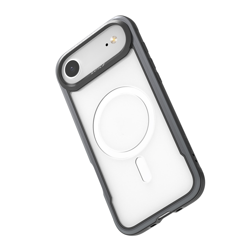 Apple iPhone 17 Air Kılıf M-safe Şarj Özellikli Airbagli Raptic Shield Serisi Şeffaf Arka Yüzey Kapak - 7