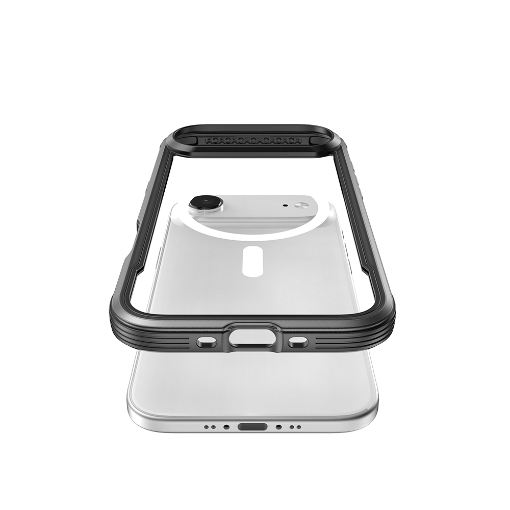 Apple iPhone 17 Air Kılıf M-safe Şarj Özellikli Airbagli Raptic Shield Serisi Şeffaf Arka Yüzey Kapak - 11