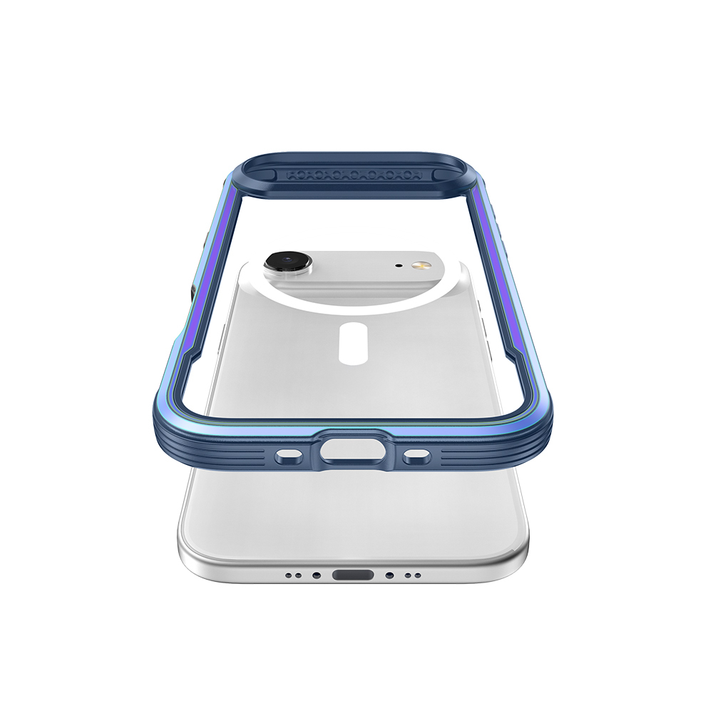 Apple iPhone 17 Air Kılıf M-safe Şarj Özellikli Airbagli Raptic Shield Serisi Şeffaf Arka Yüzey Kapak - 12