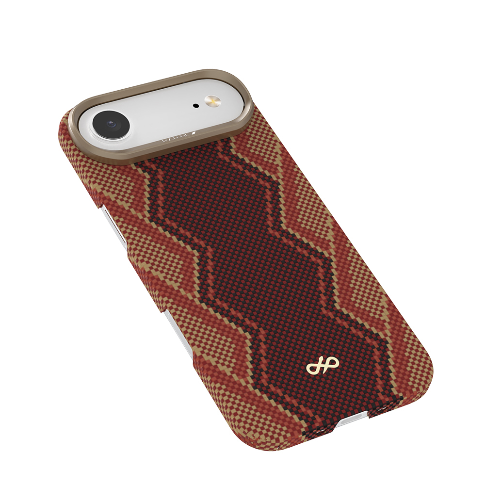 Apple iPhone 17 Air Kılıf M-safe Şarj Özellikli Raptic Aramid Skin Bionic Serisi Kapak - 1