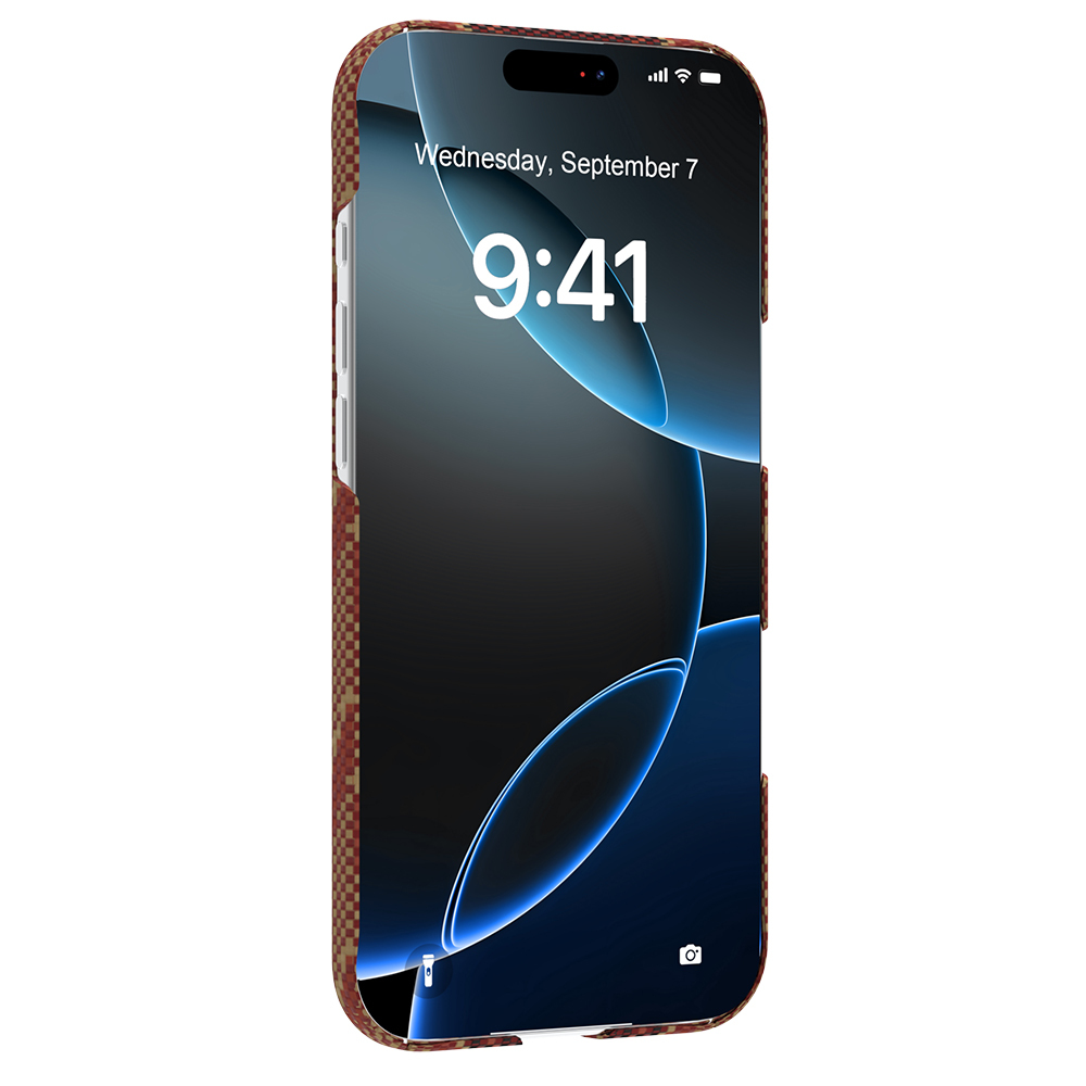 Apple iPhone 17 Air Kılıf M-safe Şarj Özellikli Raptic Aramid Skin Bionic Serisi Kapak - 7