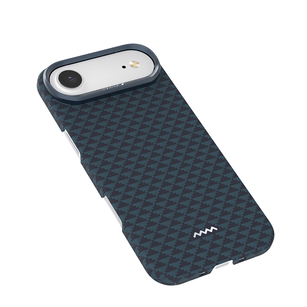 Apple iPhone 17 Air Kılıf M-safe Şarj Özellikli Raptic Aramid Skin Origin Serisi Kapak - 5