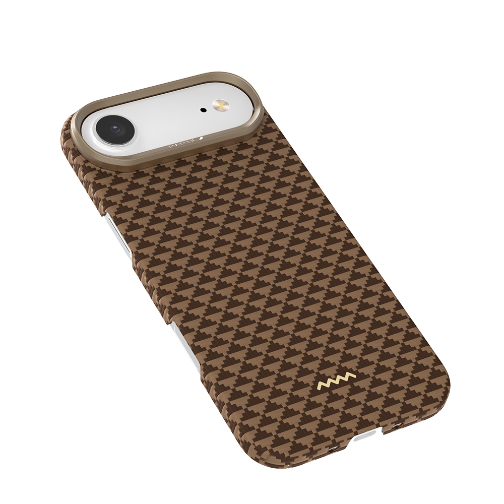 Apple iPhone 17 Air Kılıf M-safe Şarj Özellikli Raptic Aramid Skin Origin Serisi Kapak - 6