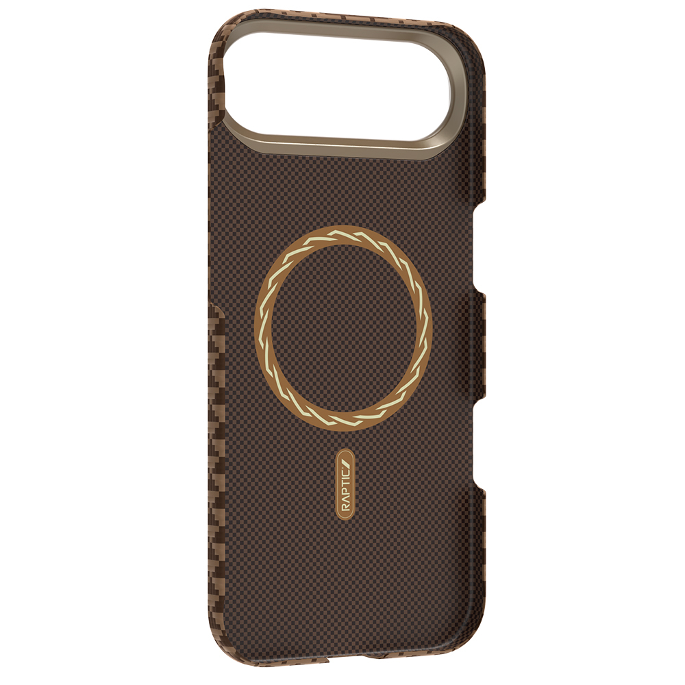 Apple iPhone 17 Air Kılıf M-safe Şarj Özellikli Raptic Aramid Skin Origin Serisi Kapak - 11