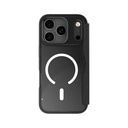 Apple iPhone 17 Pro Kılıf M-Safe Şarj Özellikli Raptic Air Folio Şeffaf Kartlıklı Kapaklı Kılıf - 7