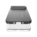 Apple iPhone 17 Air Kılıf M-safe Şarj Özellikli 600D Metal Kamera Çerçeveli Raptic Aramid Fiber Geotik Serisi Kapak - 6