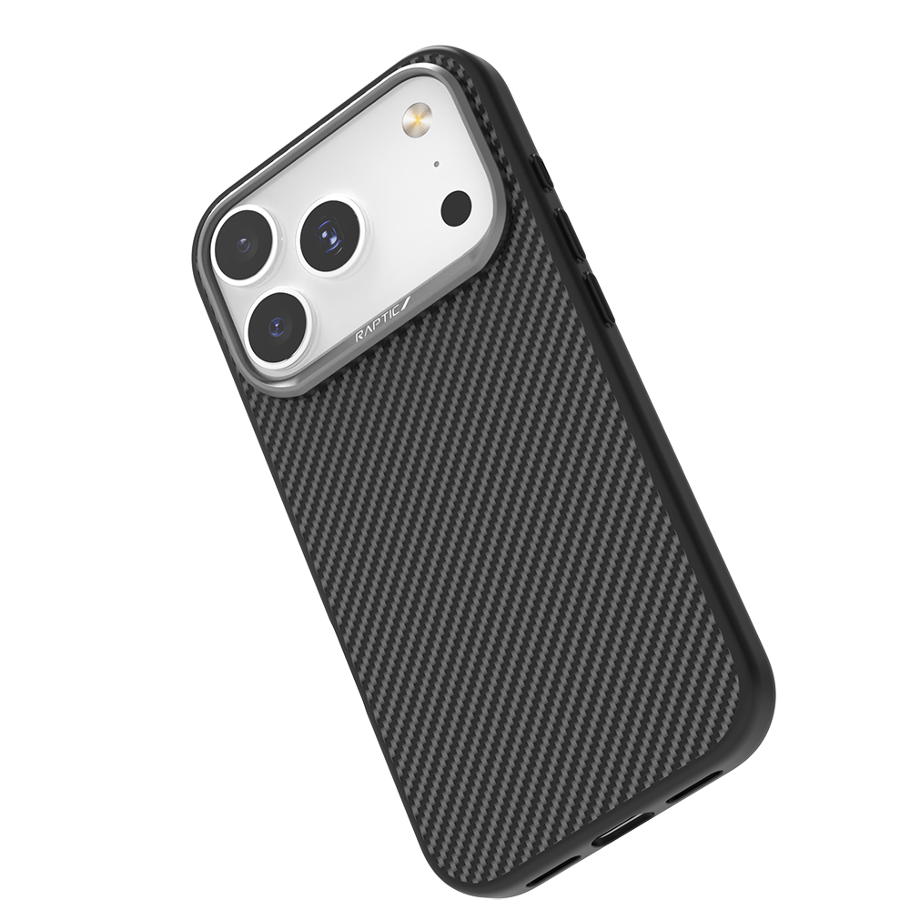 Apple iPhone 17 Pro Kılıf M-safe Şarj Özellikli 600D Metal Kamera Çerçeveli Raptic Aramid Fiber Serisi Kapak - 4