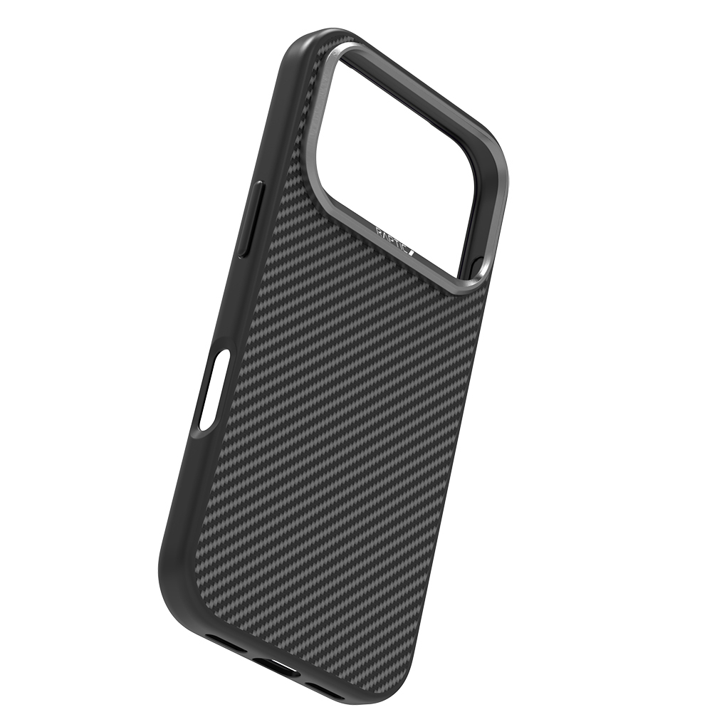 Apple iPhone 17 Pro Max Kılıf M-safe Şarj Özellikli 600D Metal Kamera Çerçeveli Raptic Aramid Fiber Serisi Kapak - 5