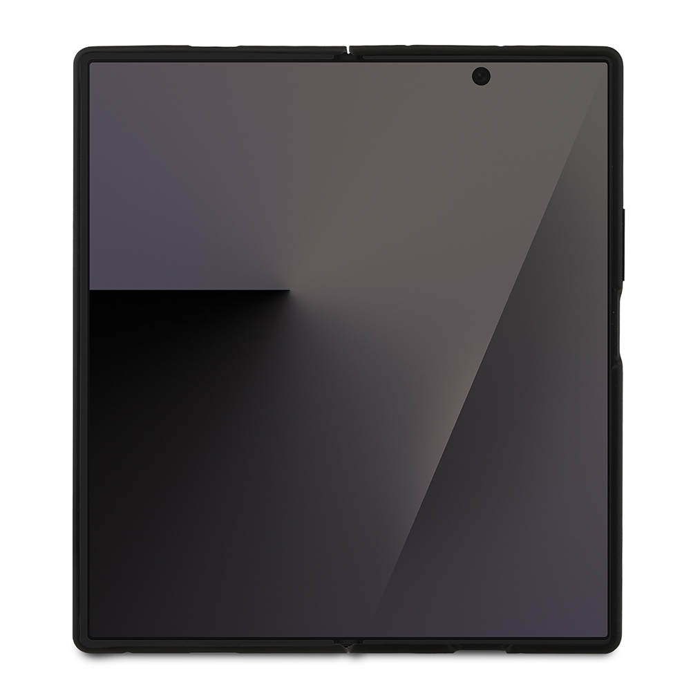 Galaxy Z Fold 7 Kılıf Lacoste Orjinal Lisanslı M-safe Şarj Özellikli Pike Desenli Arka Yüzey İkonik Timsah Metal Logolu Kapak - 5
