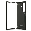 Galaxy Z Fold 7 Kılıf Lacoste Orjinal Lisanslı M-safe Şarj Özellikli Pike Desenli Arka Yüzey İkonik Timsah Metal Logolu Kapak - 12