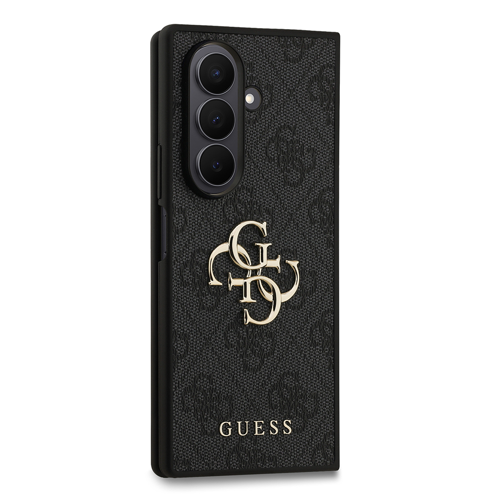 Galaxy Z Fold 7 Kılıf Guess Orjinal Lisanslı PU Deri Büyük Metal Logo Dizaynlı Kapak - 11