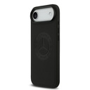 Apple iPhone 17 Air Kılıf Mercedes Benz Orjinal Lisanslı M-safe Şarj Özellikli Hakiki Deri Nostaljik Yıldız Dizayn Kapak - 1