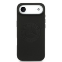 Apple iPhone 17 Air Kılıf Mercedes Benz Orjinal Lisanslı M-safe Şarj Özellikli Hakiki Deri Nostaljik Yıldız Dizayn Kapak - 2
