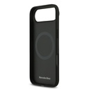 Apple iPhone 17 Air Kılıf Mercedes Benz Orjinal Lisanslı M-safe Şarj Özellikli Hakiki Deri Nostaljik Yıldız Dizayn Kapak - 6