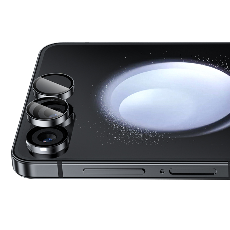 Samsung Galaxy Z Flip Uyumlu 7 Benks AR Glass Warrior Premium Cam Kamera Lens Koruyucu - 2