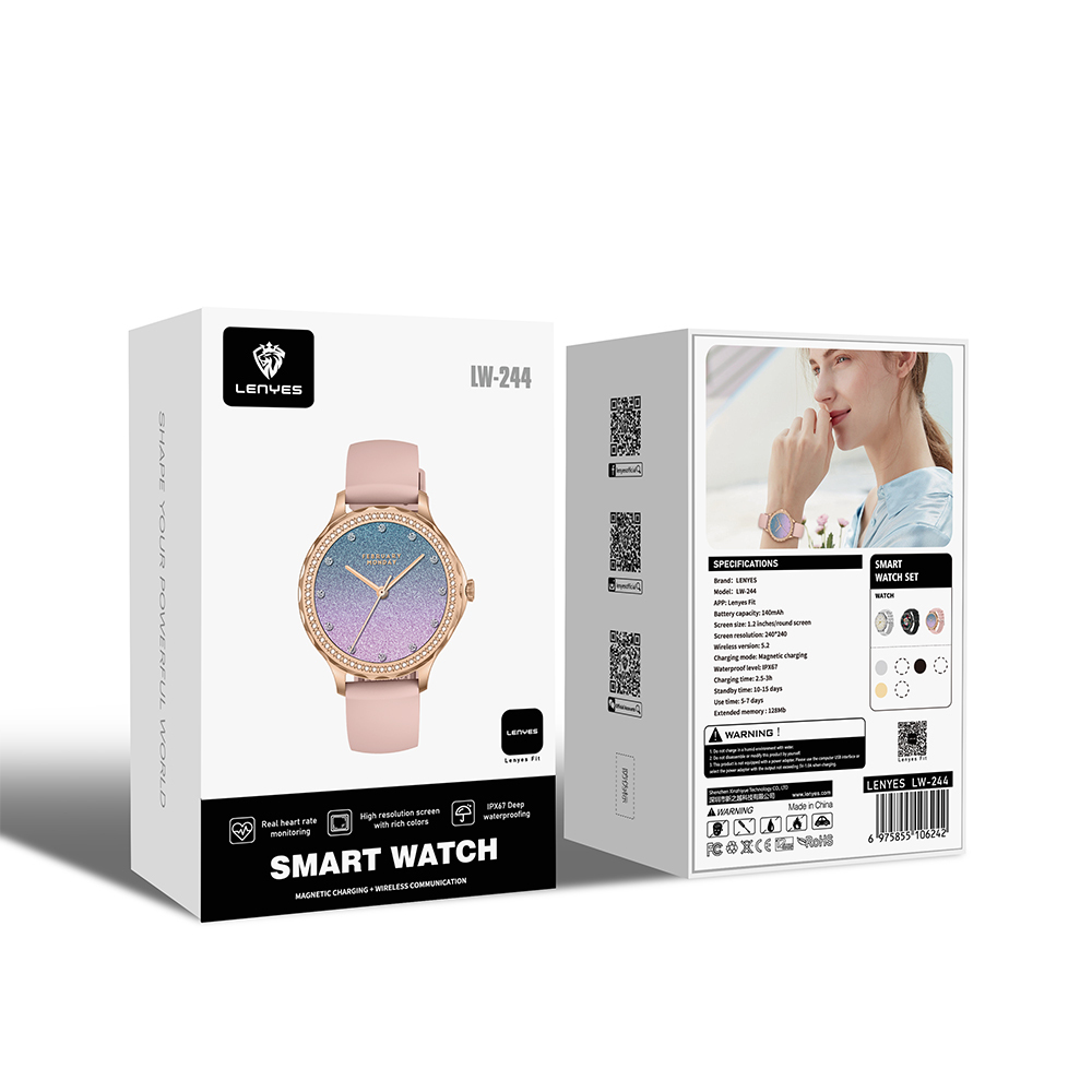 Lenyes LW-244 iOS ve Android Uyumlu Akıllı Saat - 5