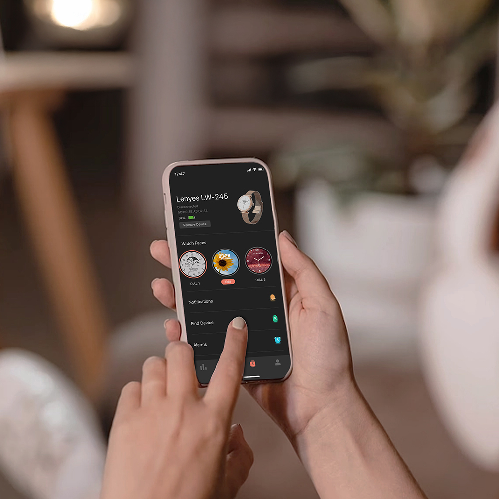 Lenyes LW-245 iOS ve Android Uyumlu Akıllı Saat - 3