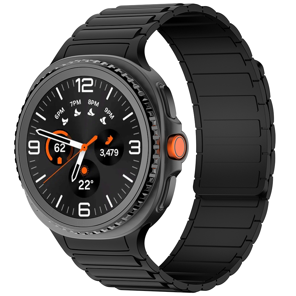 Samsung Galaxy Watch 8 Ultra Uyumlu Zore KRD-146 Silikon Kordon Strap Kayış - 2