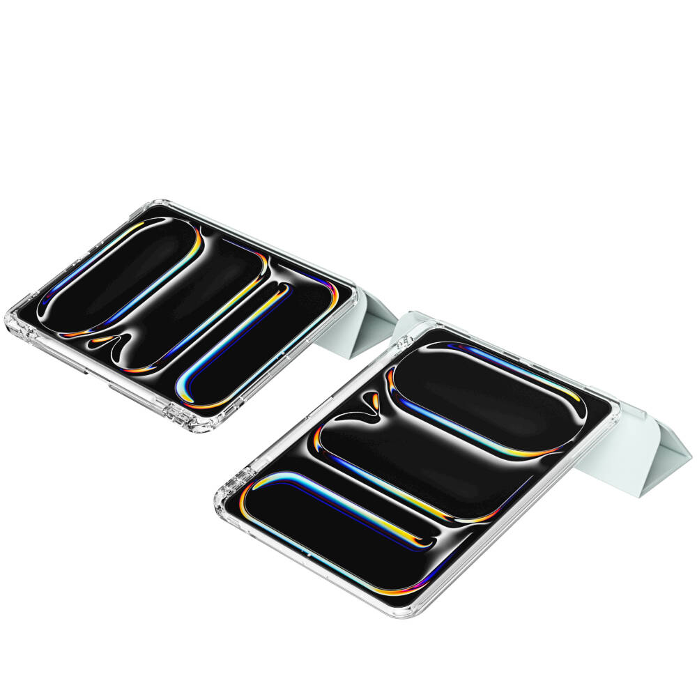 ​​Apple iPad Pro 13 2024 Kılıf Magnetik Ayrılabilen Airbagli Zore Sliding Tablet Kılıfı - 3
