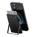 Wiwu MW-006 Tasarımlı 6 Hazneli PU Magnetik Standlı Kartlık - 1