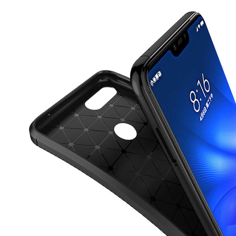 Xiaomi Mi 8 Lite Uyumlu Kılıf Zore Negro Silikon Kapak - 7