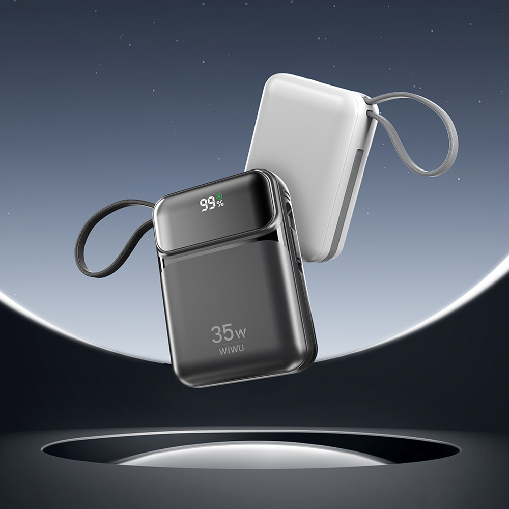 Wiwu Wi-P052 Galaxy Serisi Type-C Lightning Çıkışlı Taşınabilir Powerbank PD 35W 10000mAh - 11