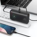 Wiwu Wi-P049 Noble Serisi Type-C Kablolu Dijital LED Göstergeli Powerbank PD 35W 10000mAh - 6