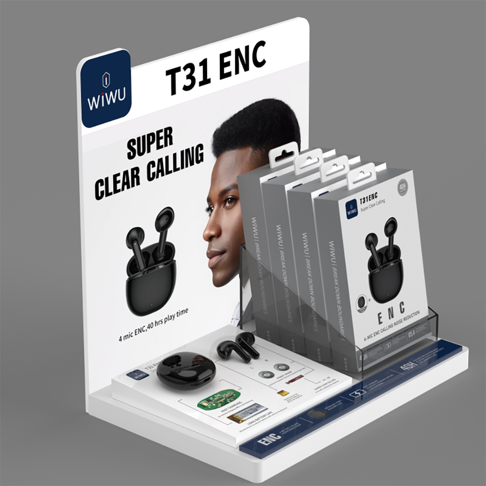 Wiwu T31 ENC Teknolojili TWS Kulak İçi Bluetooth Kulaklık v5.4 - 8