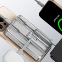 Wiwu Wi-P056 Taşınabilir Wireless Şarj ve PD Hızlı Şarj Özellikli Powerbank 15W 10000mAh - 15