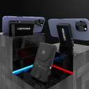 Lenyes PW1003D 22.5W Dijital LED Ekranlı Akıllı Saat Kablosuz Şarj Özellikli Standlı Wireless Powerbank 15W 10000mAh - 5