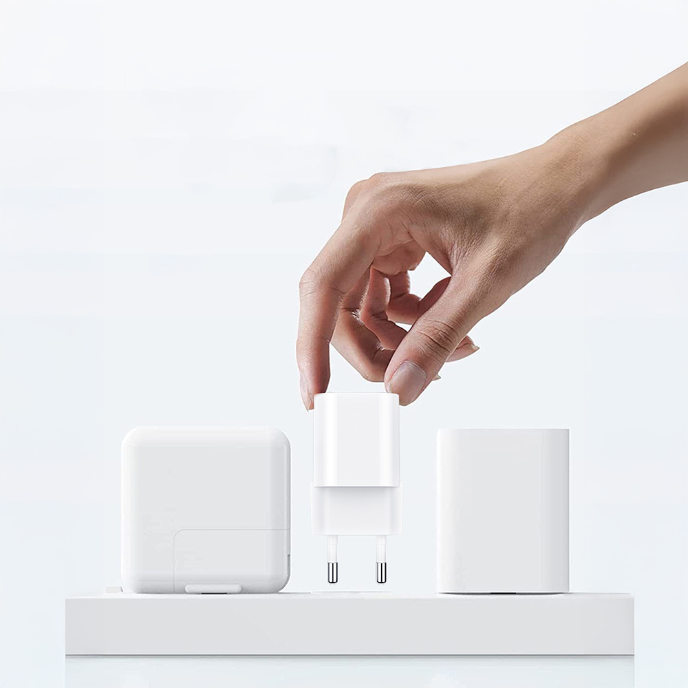 Wiwu Wi-G017 Cube Serisi Type-C PD & USB-A GaN Tech PD Hızlı Şarj Özellikli Mini Şarj Başlığı 33W - 2