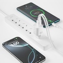 Wiwu Wi-G017 Cube Serisi Type-C PD & USB-A GaN Tech PD Hızlı Şarj Özellikli Mini Şarj Başlığı 33W - 5