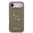 Apple iPhone 17 Air Kılıf Guess Orjinal Lisanslı Grained Yazı Logolu Kapak - 2