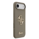 Apple iPhone 17 Air Kılıf Guess Orjinal Lisanslı Grained Yazı Logolu Kapak - 3