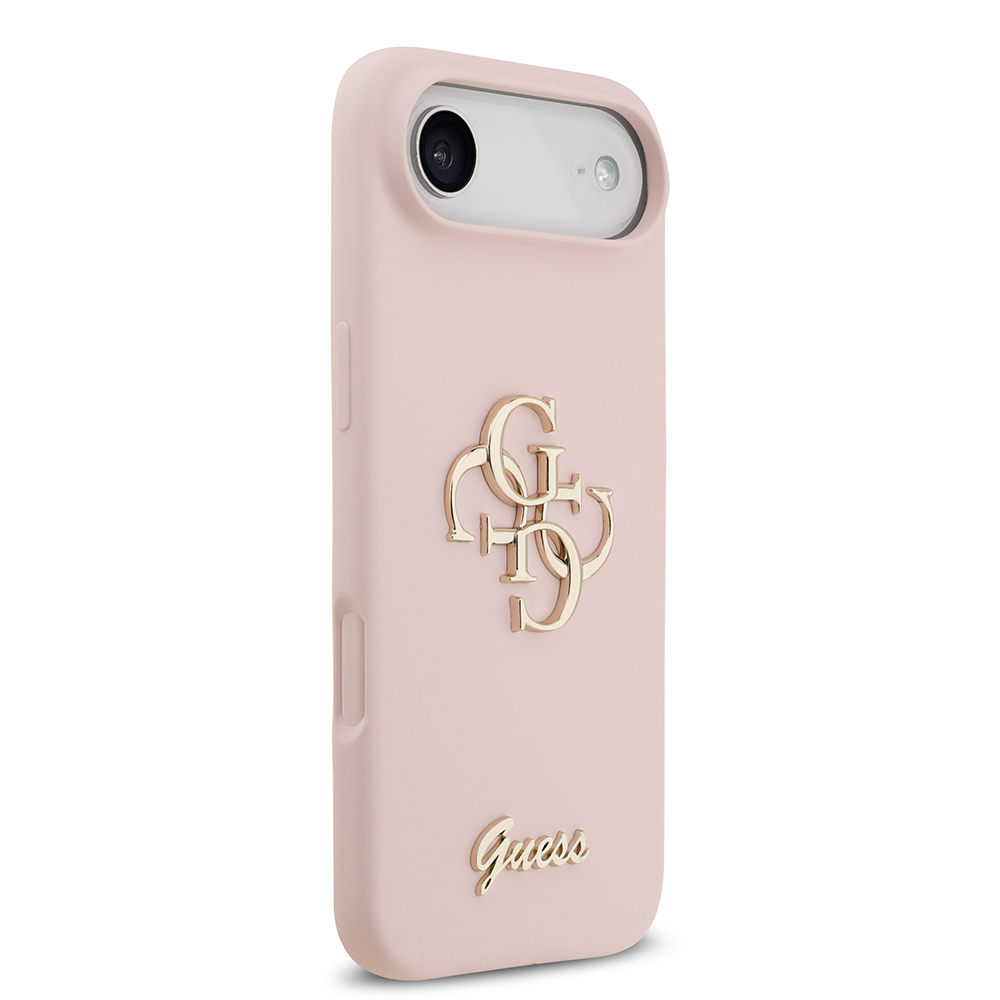 Apple iPhone 17 Air Kılıf Guess Orjinal Lisanslı Grained Yazı Logolu Kapak - 8