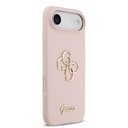 Apple iPhone 17 Air Kılıf Guess Orjinal Lisanslı Grained Yazı Logolu Kapak - 8