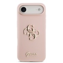 Apple iPhone 17 Air Kılıf Guess Orjinal Lisanslı Grained Yazı Logolu Kapak - 9