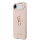 Apple iPhone 17 Air Kılıf Guess Orjinal Lisanslı Grained Yazı Logolu Kapak - 10