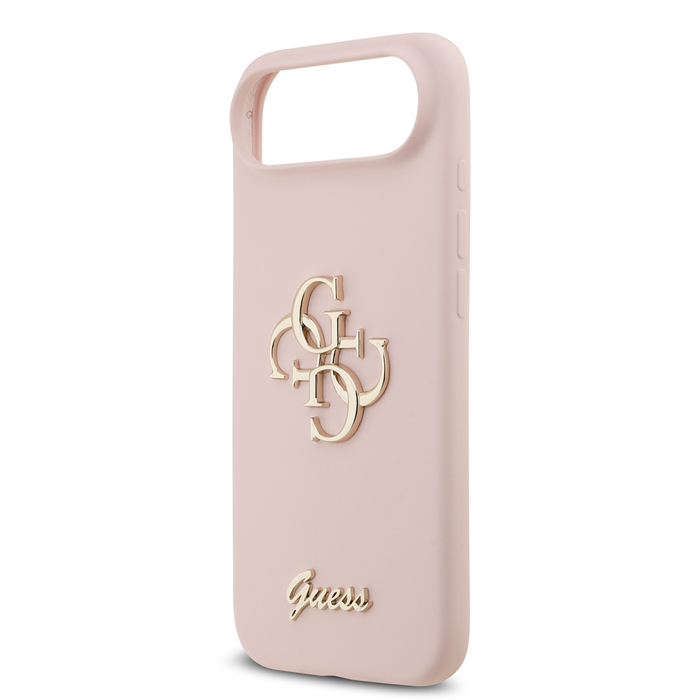 Apple iPhone 17 Air Kılıf Guess Orjinal Lisanslı Grained Yazı Logolu Kapak - 12