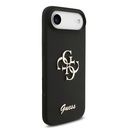 Apple iPhone 17 Air Uyumlu Kılıf Guess Orjinal Lisanslı Grained Yazı Logolu Kapak - 17